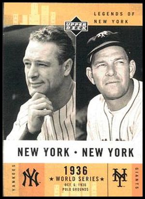 153 Lou Gehrig Mel Ott